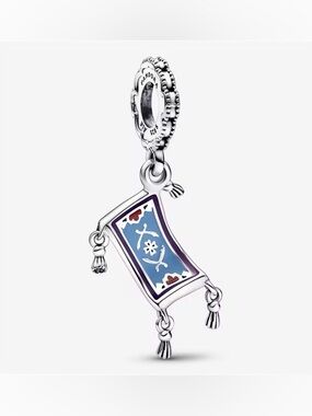 New Pandora Disney Aladdin Magic Carpet Dangle Charm